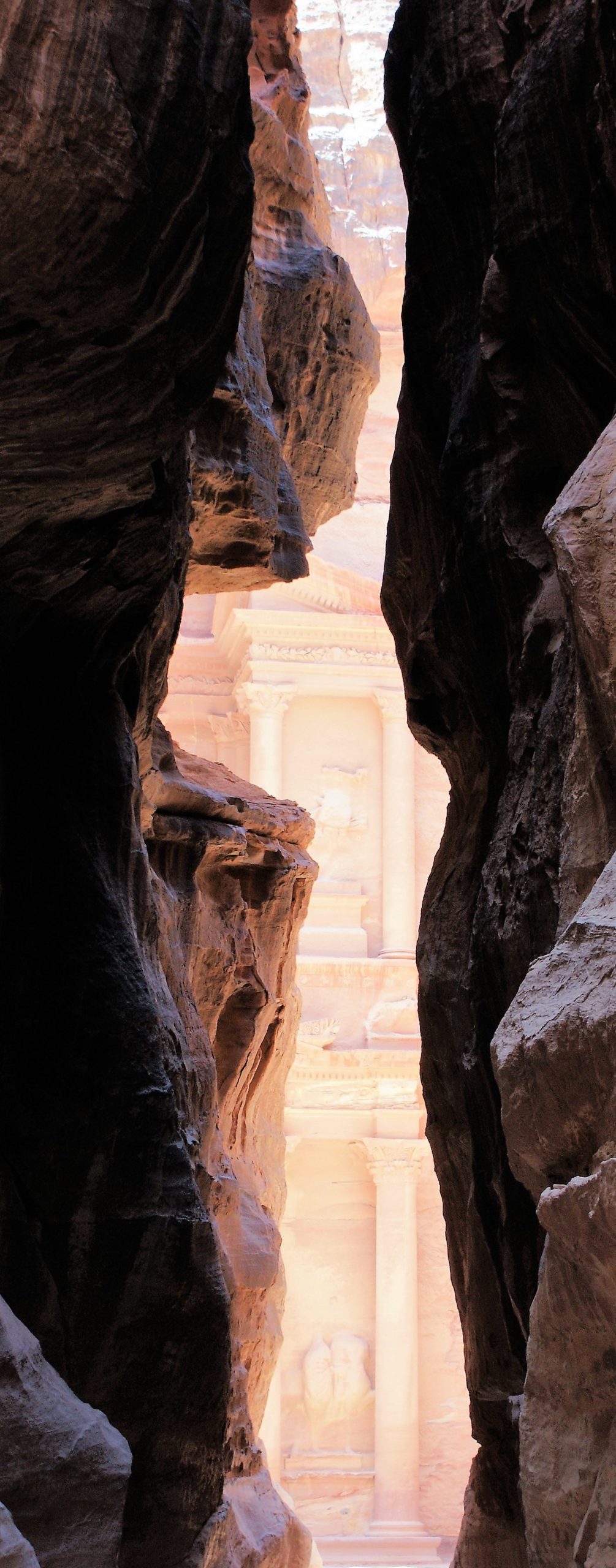The Rose City of Petra Jordan photo of inner 