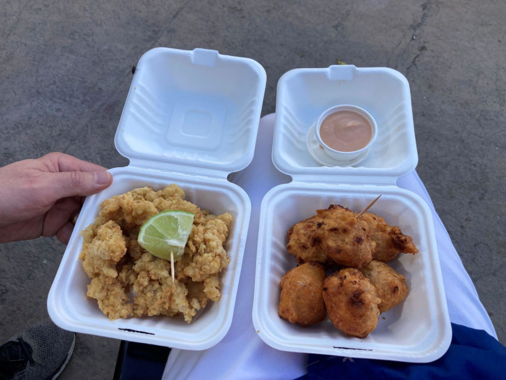 Conch Fritters and Cracked Conch Stratton Horres