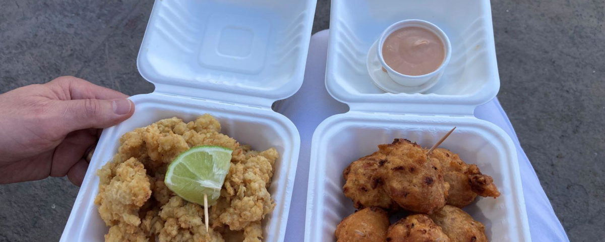 Conch Fritters and Cracked Conch Stratton Horres